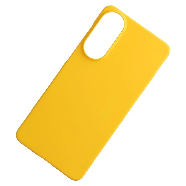 Capa para Samsung Galaxy S25 Edge Rígida à Prova de Queda PC Fosca Minimalista - Amarela