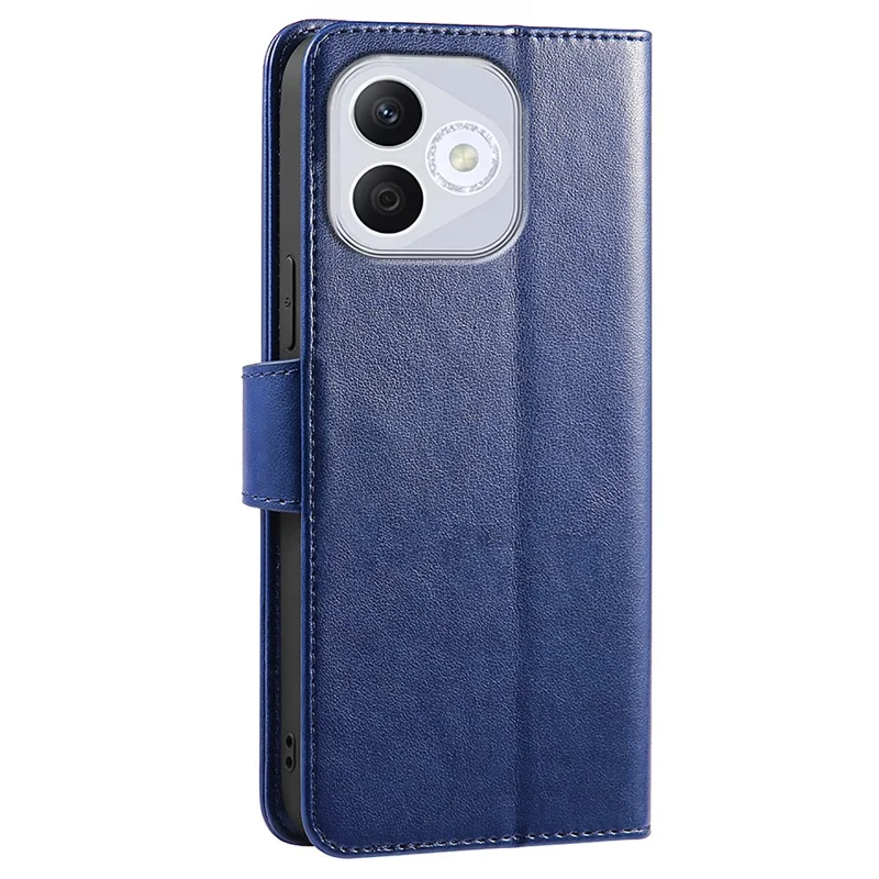 For Honor 400 Lite 5G Case Stand Card Holder Wallet Leather Phone Cover - Blue