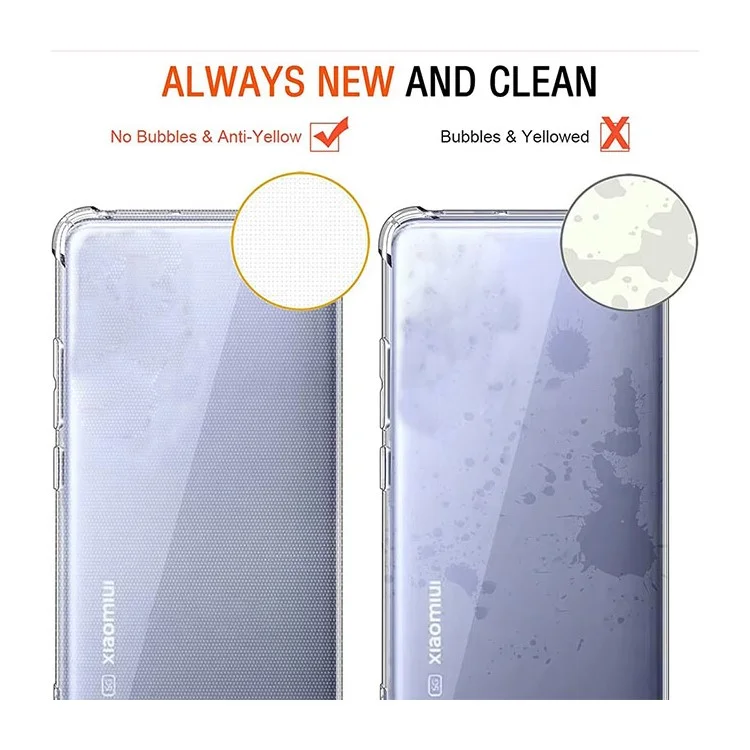 SHANWO Pour OnePlus 13R 5G Étui Transparent en TPU de 1,5 mm Antichoc pour Téléphone Mobile