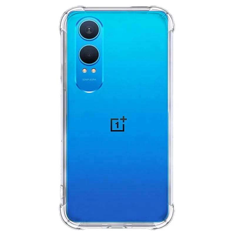 SHANWO Clear Case for Oppo K12x 5G (China) / Oneplus Nord CE4 Lite 5G TPU 1.5mm Shockproof Mobile Back Cover