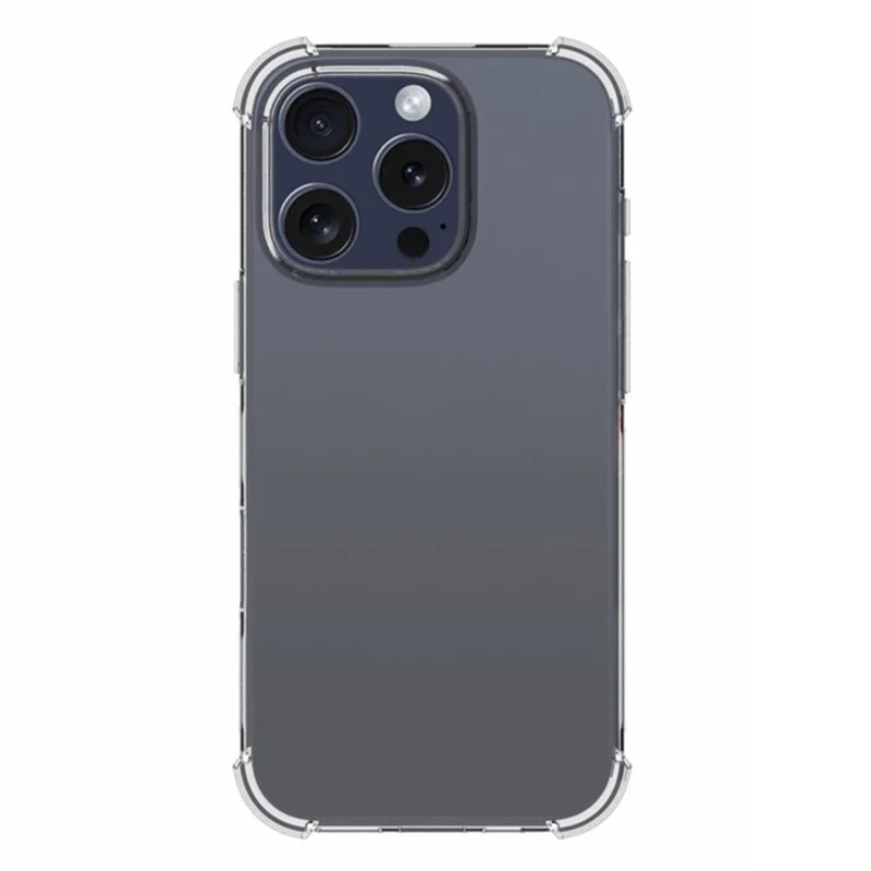 Funda TYMEI para iPhone 16 Pro Max Antigolpes de Cuatro Esquinas Transparente de 1,5 mm
