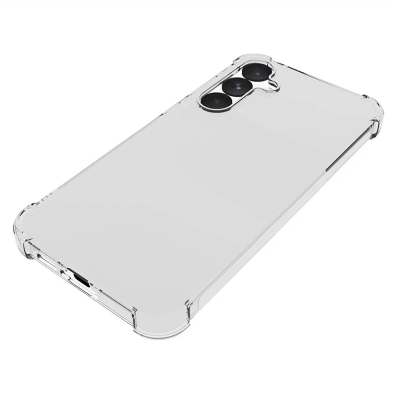 TYMEI per Samsung Galaxy A55 5G Cover Antiurto a Quattro Angoli 1,5mm Cover Trasparente per Telefono