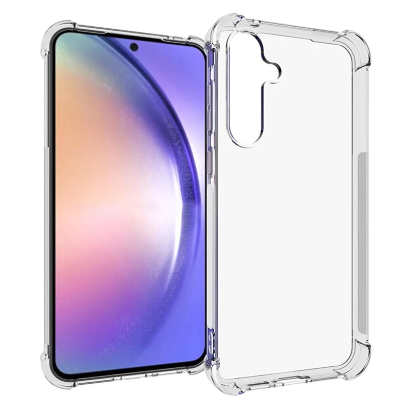 TYMEI per Samsung Galaxy A15 4G / 5G Cover Antiurto a Quattro Angoli da 1,5 mm Custodia Trasparente per Telefono