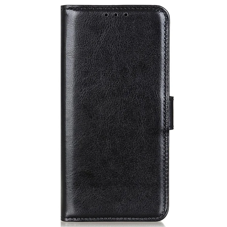 Capa For Honor 400 Textura de Couro Crazy Horse com Suporte para Celular - Preto