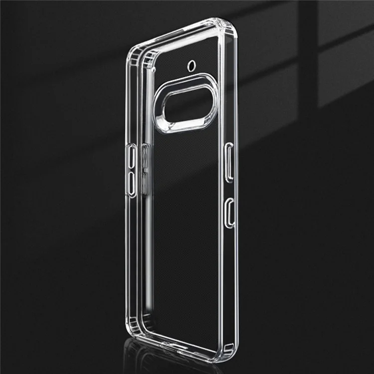 For Nothing Phone (3a) Case Clear PC + TPU Anti-Scratch Phone Back Cover