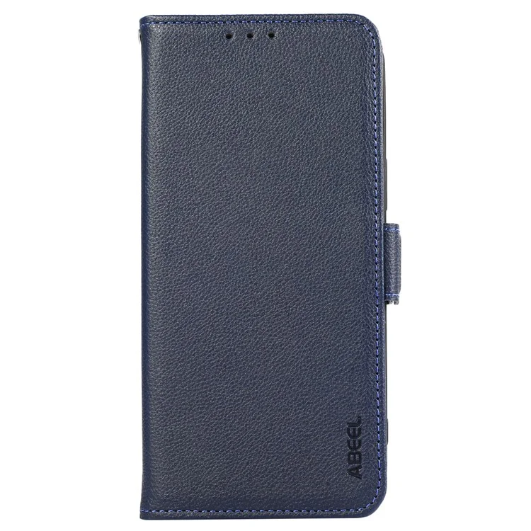 ABEEL Per Honor 400 Cover in Pelle Effetto Liscia con Blocco RFID - Blu