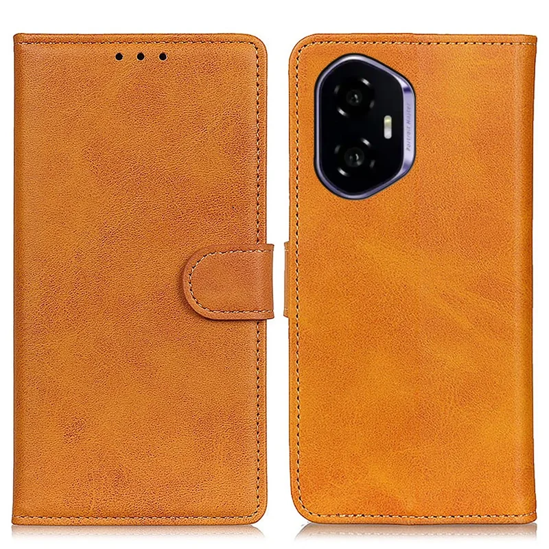 Étui For Honor 400 en Cuir de Vachette avec Texture, Support Portefeuille - Marron