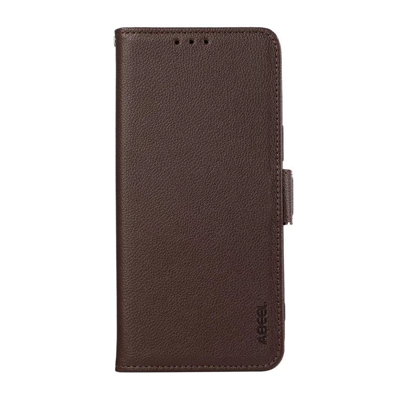 Funda ABEEL para Xiaomi 15 Ultra con Textura de Cuero, Bloqueo RFID - Marrón