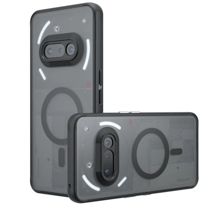 For Nothing Phone (3a) Case Compatible with MagSafe TPU + PC Matte Skin Touch Phone Cover