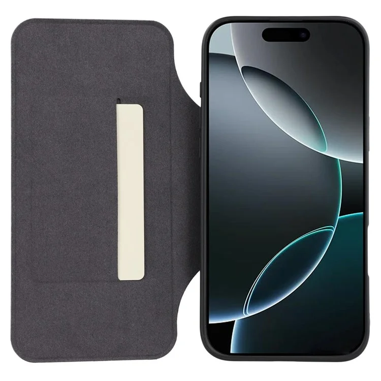 Capa X-LEVEL para iPhone 16 Pro Max com Design Magnético de Couro, Suporte Flip, Porta-cartões e Design Destacável - Preto