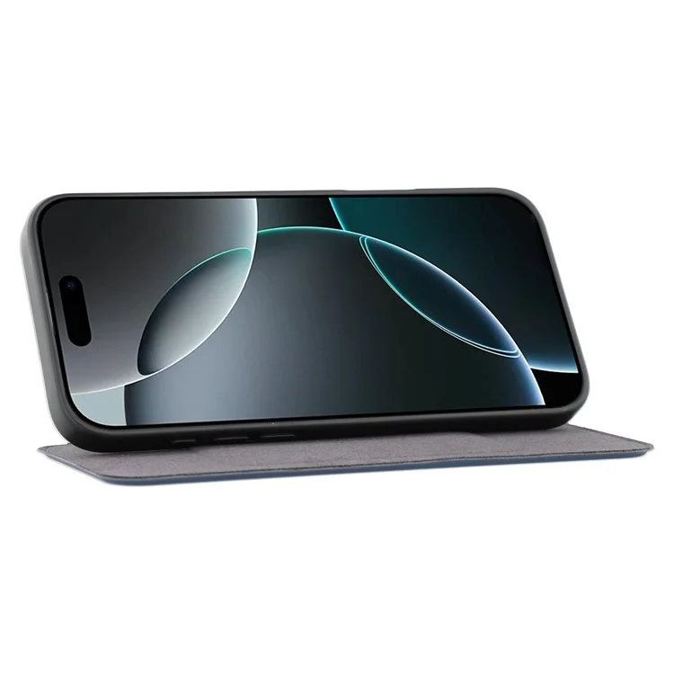 Capa X-LEVEL para iPhone 16 Pro Max com Design Magnético de Couro, Suporte Flip, Porta-cartões e Design Destacável - Preto