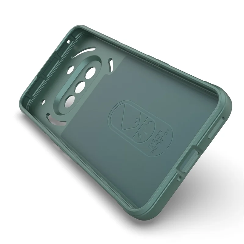 For Nothing Phone (3a) Case Anti-Drop Soft TPU Rugged Phone Back Cover - Green