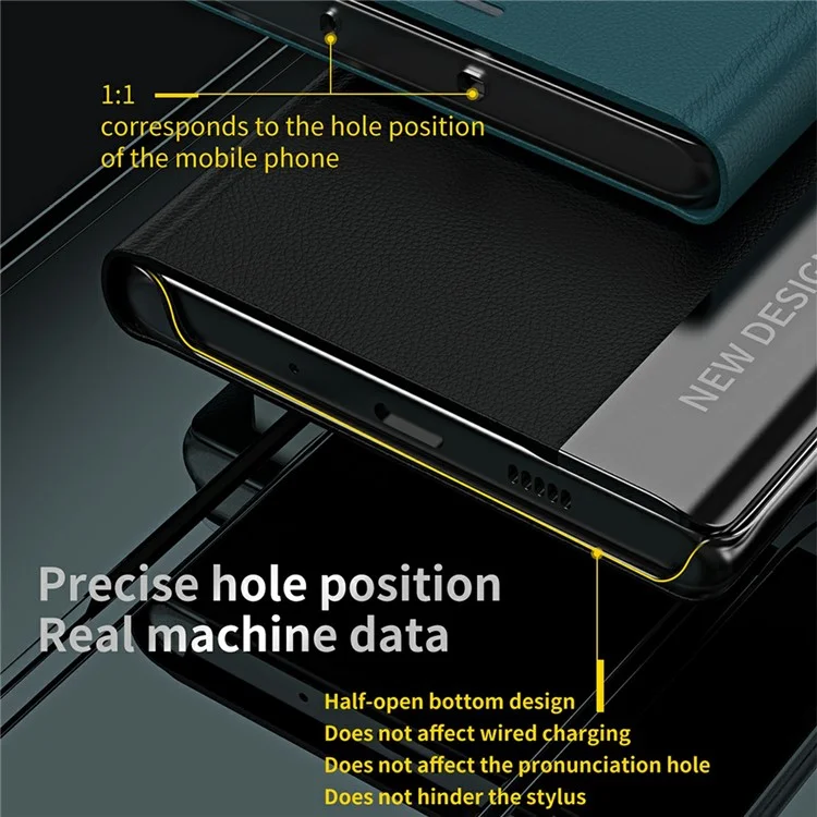 For Xiaomi Poco X7 Pro 5G  /  Redmi Turbo 4 5G Case Antidrop Leather Phone Cover with Stand - Green