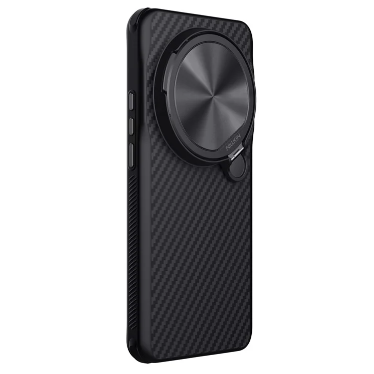 NILLKIN Per Xiaomi 15 Ultra Cover Compatibile con MagSafe TPU + Cover Lenti in Fibra di Aramide con Supporto per Telefono