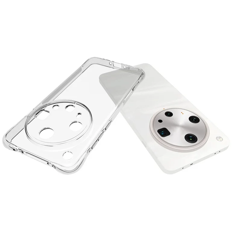 Bulk Purchasing For Oppo Find X8 Ultra 5G Case Non-Slip Shockproof TPU Clear Phone Cover