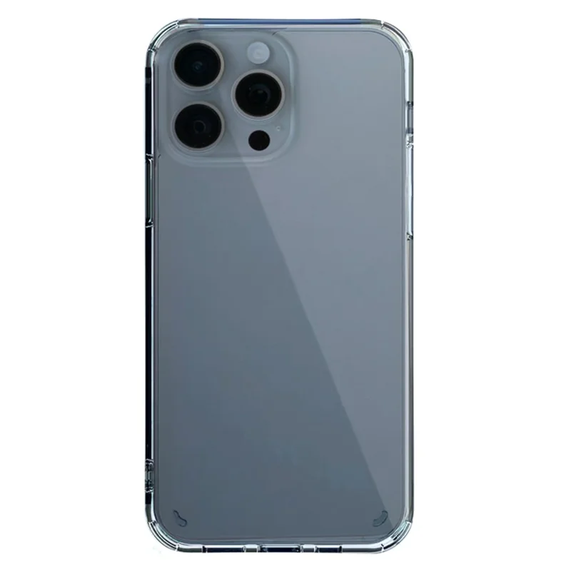 SHANWO Funda Transparente Antigolpes de TPU de 1,5 mm para iPhone 16 Pro Max - Carcasa Trasera para Móvil