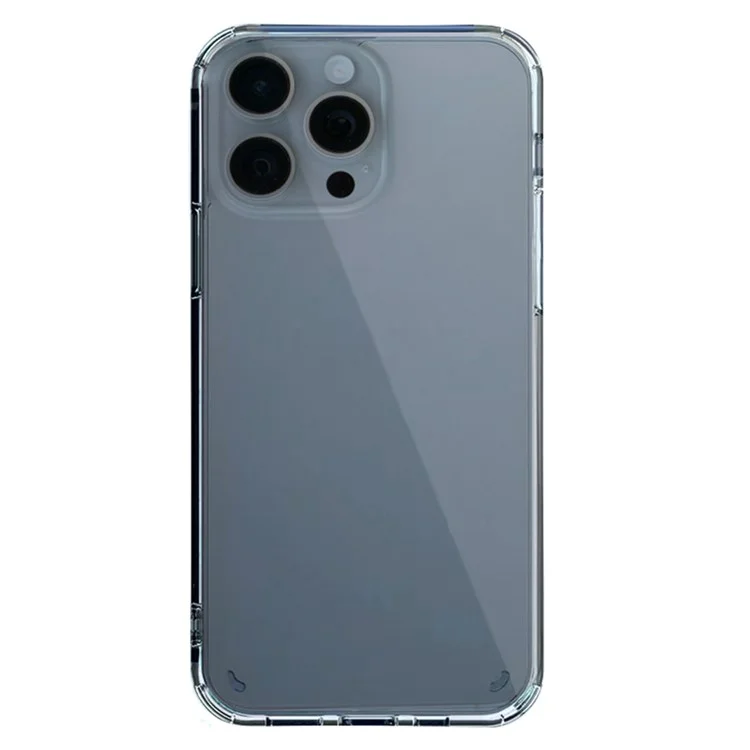 SHANWO para iPhone 13 Pro Max Funda Transparente Antigolpes de 1,5 mm para Móvil de TPU