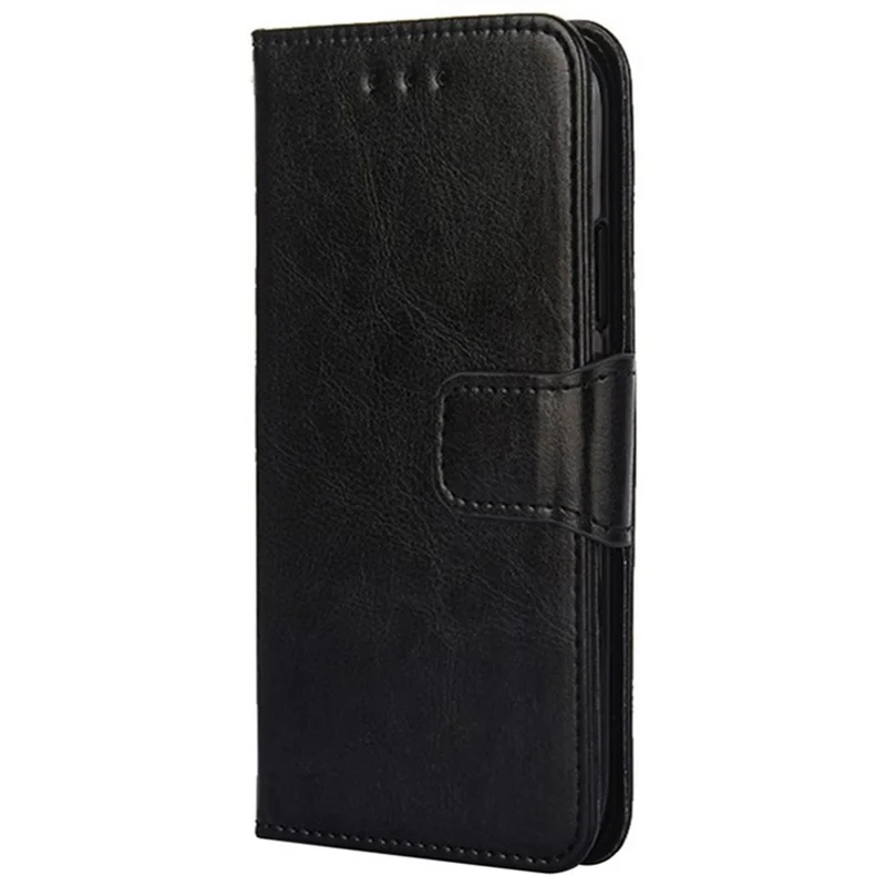 Voor Motorola Moto G05 4G hoesje portemonnee PU leer + TPU vouwstandaard telefoonhoes - Zwart