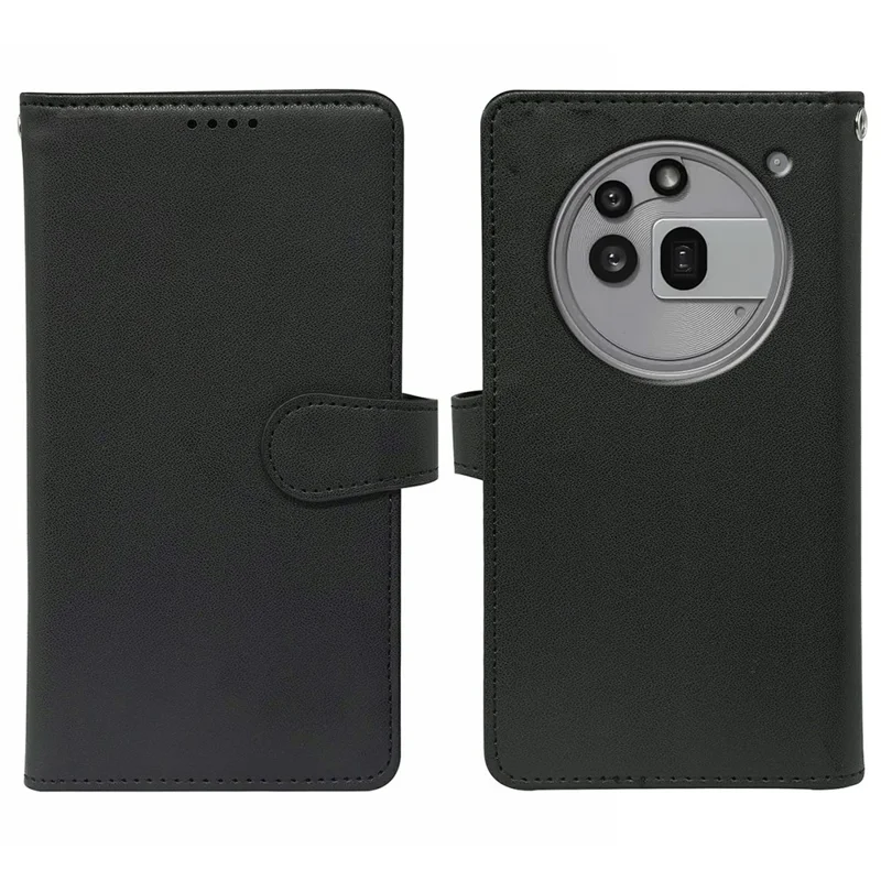 Cover per Nothing Phone (3a) Pro con 9 Slot per Carte in Pelle PU con Supporto - Nero