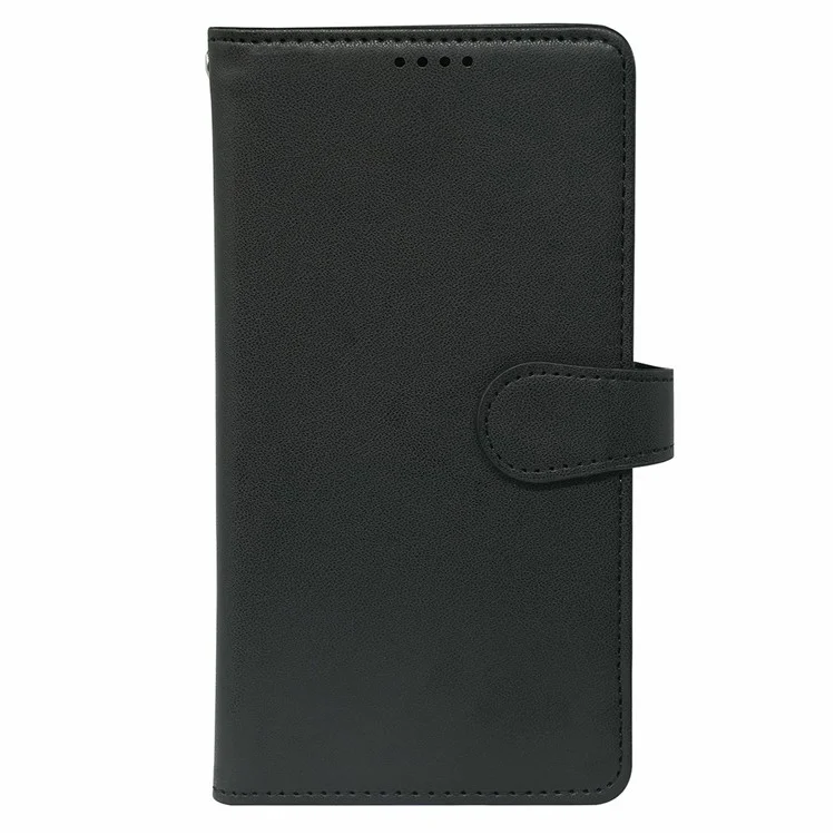 For OnePlus Nord CE4 Lite 5G Case with 9 Card Slots PU Leather Stand Phone Cover - Black