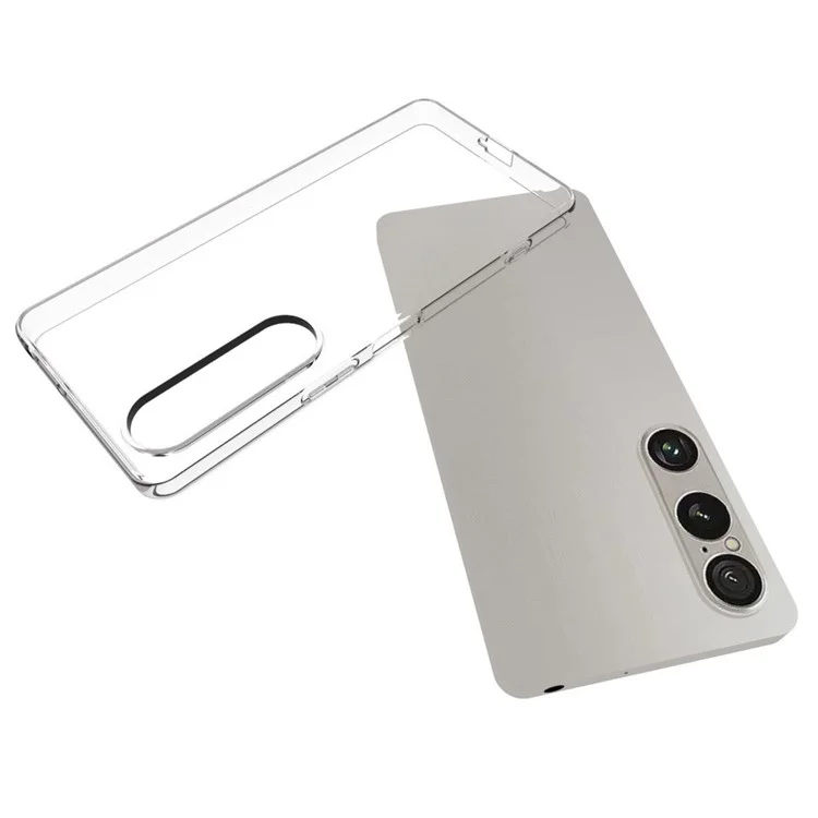 Für Sony Xperia 1 VII Hülle Schlank Transparent Weich TPU Handyhülle