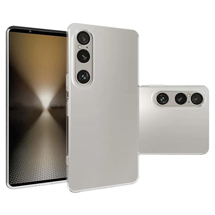 Für Sony Xperia 1 VII Hülle Schlank Transparent Weich TPU Handyhülle