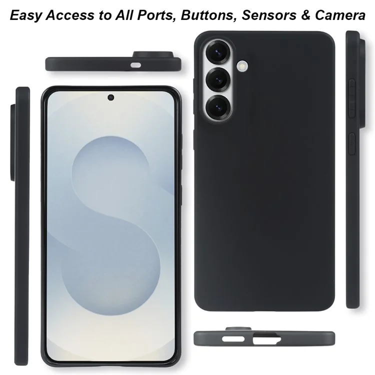 Capa para Samsung Galaxy S25 Certificada GRS, Material Ecológico, Fosca de Um Lado, Slim, Anti-Queda