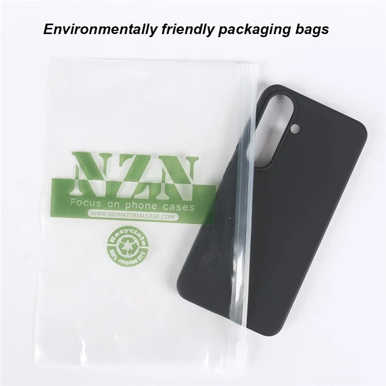 Capa para Samsung Galaxy S25 Certificada GRS, Material Ecológico, Fosca de Um Lado, Slim, Anti-Queda