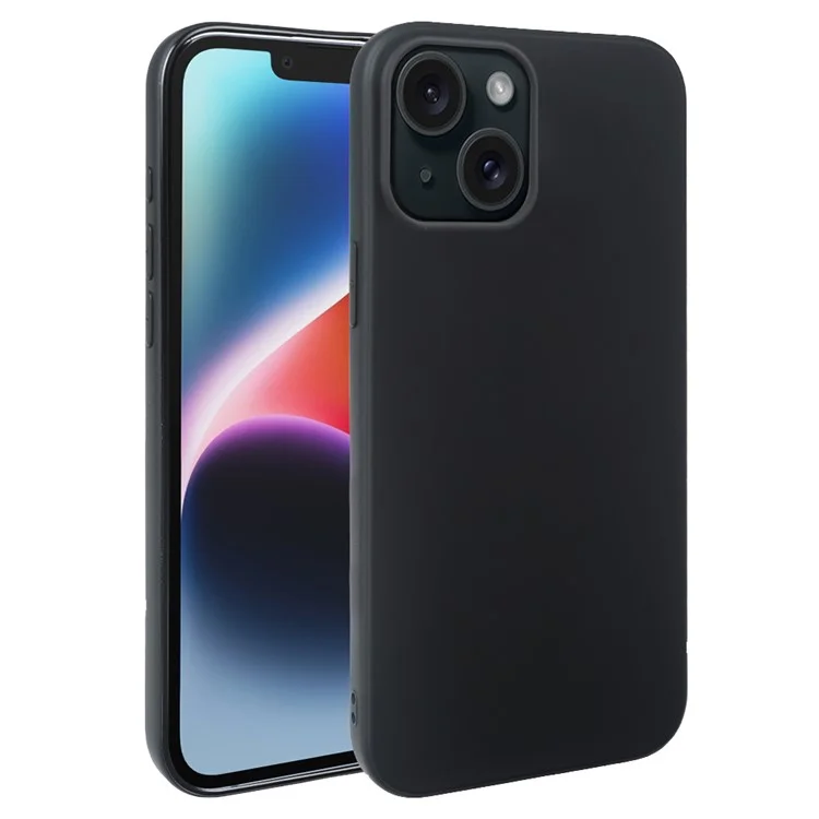 Capa para iPhone 14 Certificada GRS, Material RCS Ecológico, Fosca de Um Lado, Fina, Antiderrapante para Celular