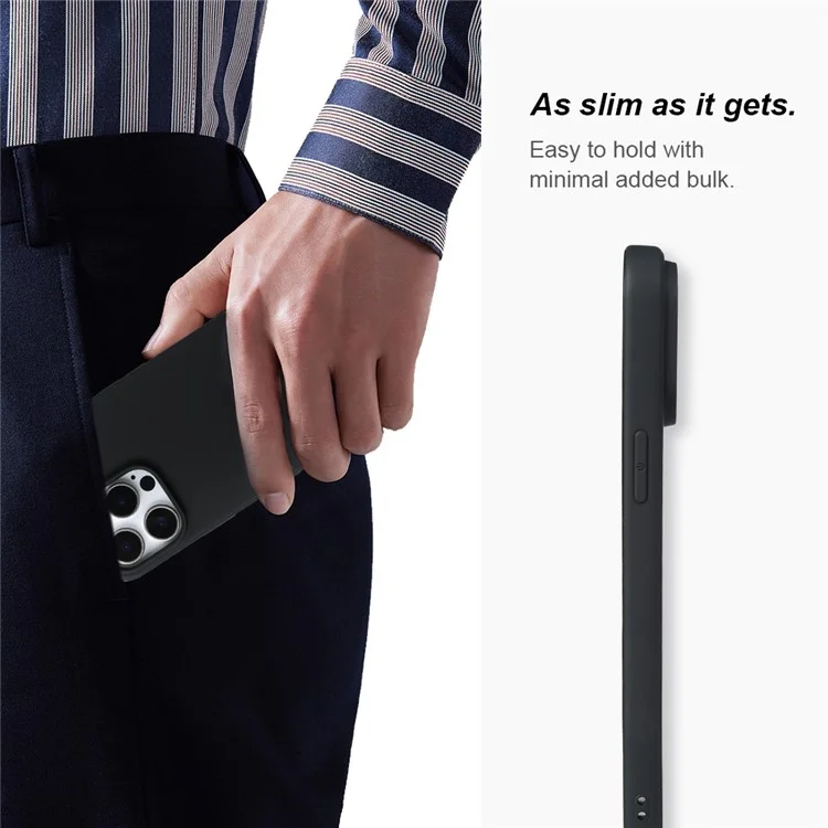 For iPhone 13 Pro Case GRS Certified RCS Eco-Friendly Material Single Side Matte Slim Anti Drop Phone Cover