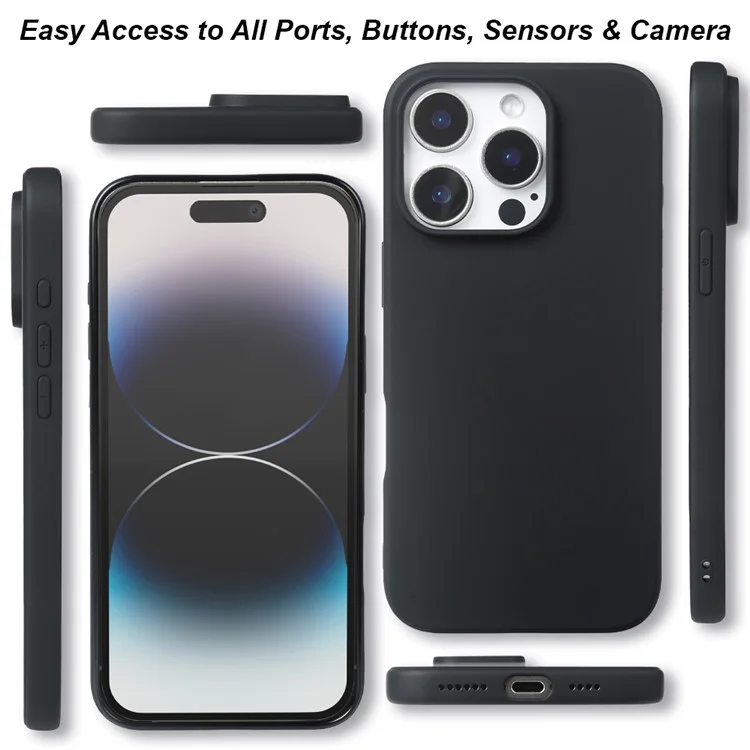 Чехол для iPhone 14 Pro с сертификацией GRS, из экологически чистых материалов, с матовой отделкой с одной стороны, тонкий, противоударный