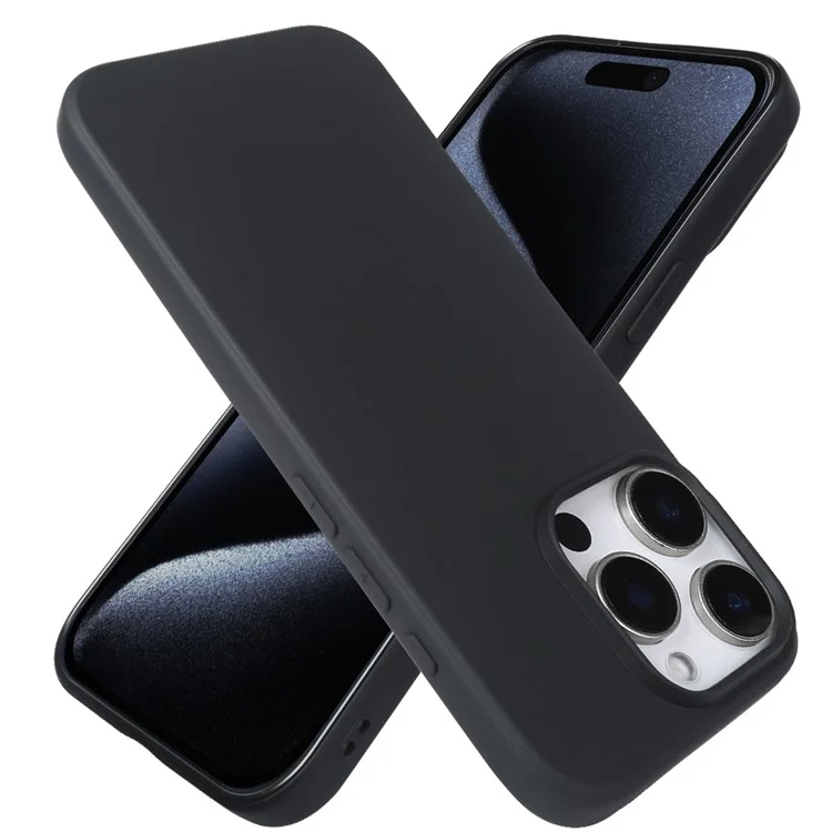 Чехол для iPhone 15 Pro GRS Сертифицированный RCS Эко-Дружественный Материал Матовый с Одной Стороны Тонкий Противоударный Чехол для Телефона