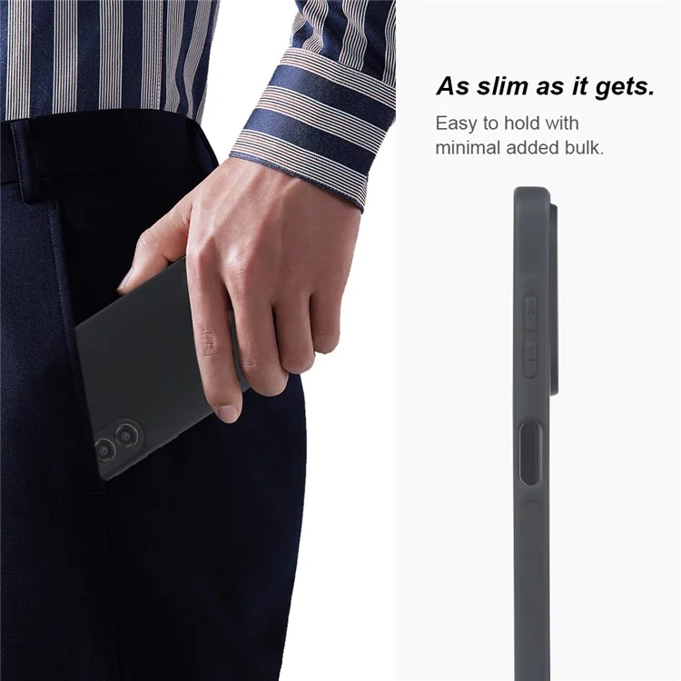 Für Samsung Galaxy A55 5G Hülle GRS-zertifiziertes RCS Öko-Freundliches Material Einseitig Matt Slim Anti-Rutsch Handyhülle