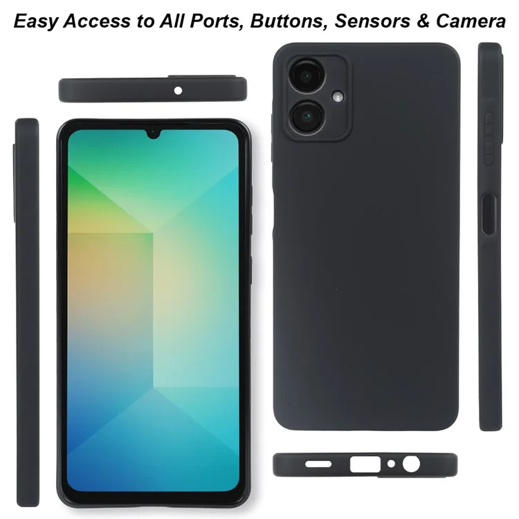 Für Samsung Galaxy A06 5G Hülle GRS-zertifizierte RCS umweltfreundliche Materialien Einseitig matte, schlanke Stoßfeste Handyhülle