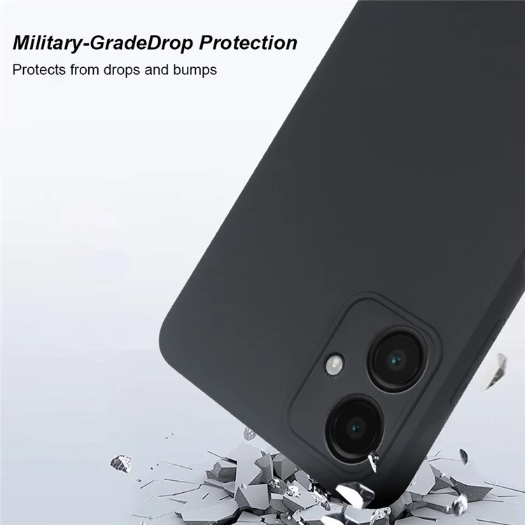 Für Samsung Galaxy A06 5G Hülle GRS-zertifizierte RCS umweltfreundliche Materialien Einseitig matte, schlanke Stoßfeste Handyhülle