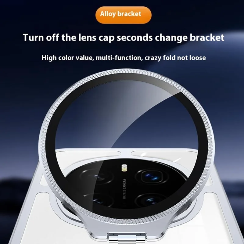 For Honor Magic7 Pro 5G Case Heat Dissipation TPU + PC Clear Phone Back Cover with Glass Lens Guard