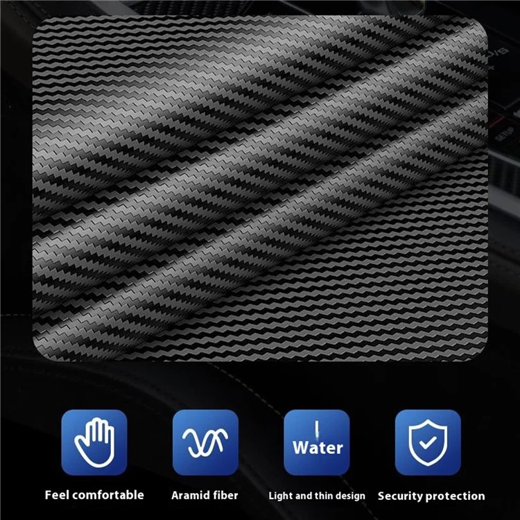 For Honor 200 Pro 5G Case with Kickstand Heat Dissipation Hard PC Phone Back Cover Carbon Fiber Texture - Black