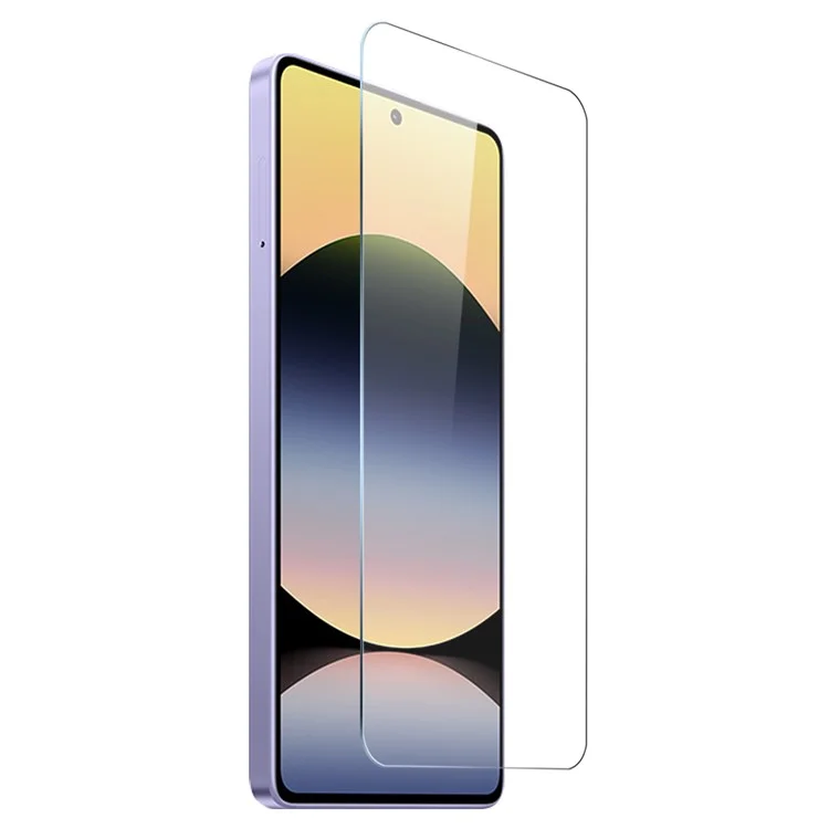 NORTHJO For Xiaomi Redmi Note 14S 4G Clear Case Soft TPU Phone Cover with Tempered Glass Screen Protector