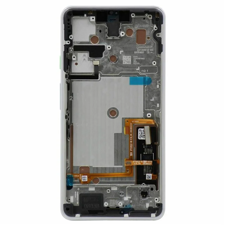 For Google Pixel 3 XL G013C OEM Grade S OLED Screen and Digitizer Assembly + Frame (Without Logo) - White