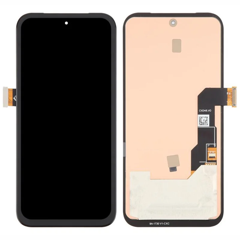 For Google Pixel 8a GKV4X, G6GPR, G8HHN, G576D Grade C OLED Screen and Digitizer Assembly Replacement Part (Without Logo)