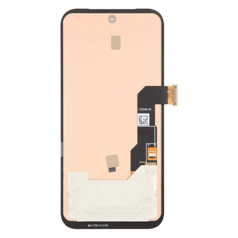 For Google Pixel 8a GKV4X, G6GPR, G8HHN, G576D Grade C OLED Screen and Digitizer Assembly Replacement Part (Without Logo)