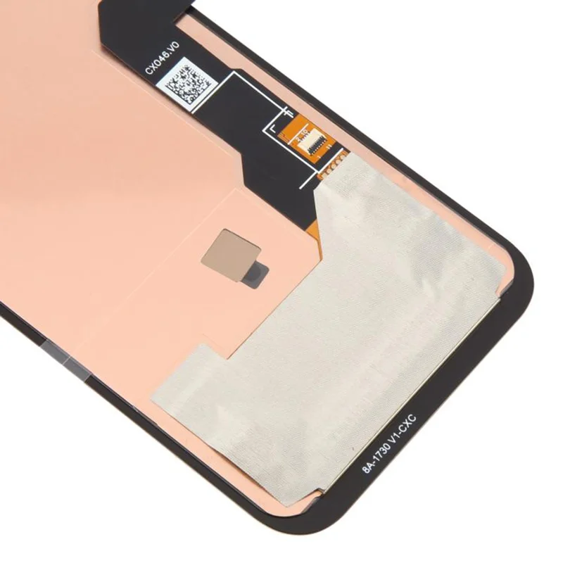 For Google Pixel 8a GKV4X, G6GPR, G8HHN, G576D Grade C OLED Screen and Digitizer Assembly Replacement Part (Without Logo)