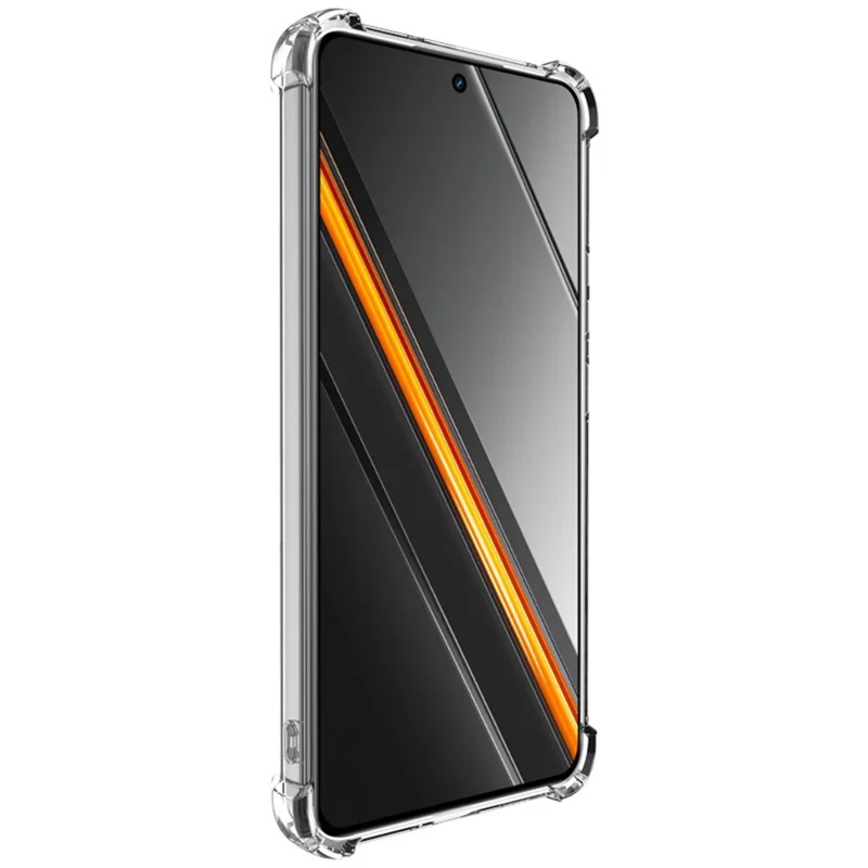 Étui IMAK UX-4 Série pour Realme Neo7 SE 5G Cadre Droit Antichoc Transparent en TPU