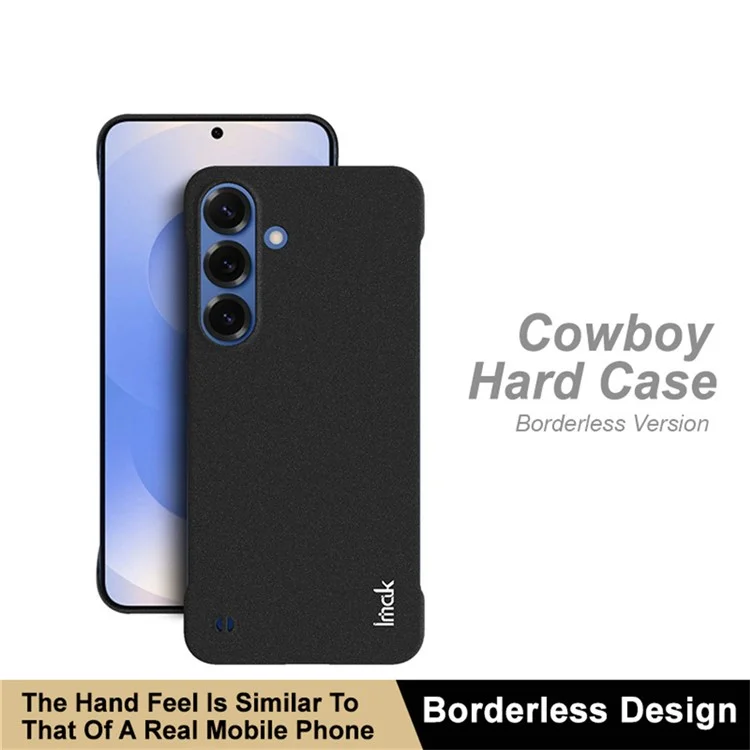Funda IMAK para Samsung Galaxy S25, estilo cowboy, mate, sin bordes, de policarbonato