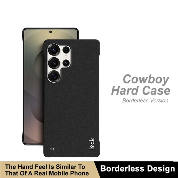 Funda IMAK para Samsung Galaxy S25 Ultra Estilo Cowboy Mate PC Carcasa de Teléfono sin Bordes