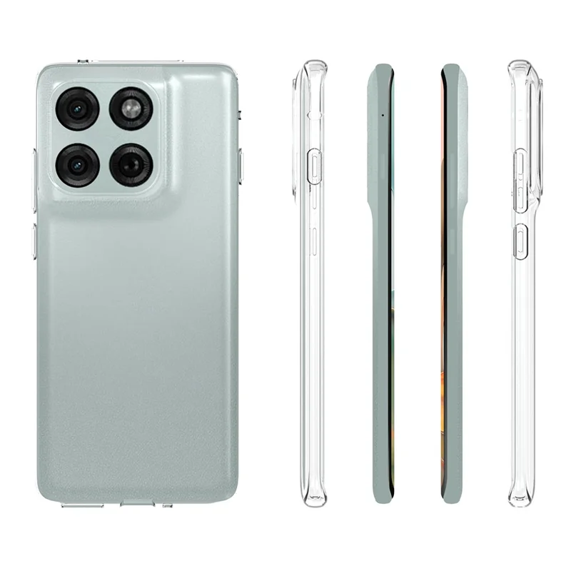10Pcs  /  Pack For Motorola Edge (2025) 5G Case Watermark Free TPU Protective Clear Phone Cover