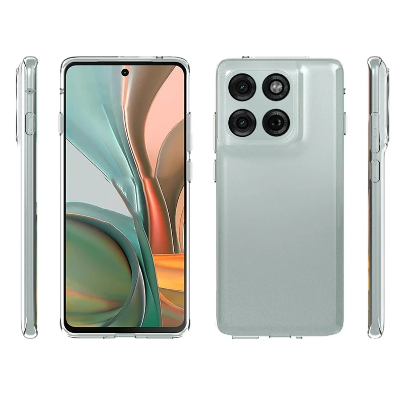 10Pcs  /  Pack For Motorola Edge (2025) 5G Case Watermark Free TPU Protective Clear Phone Cover