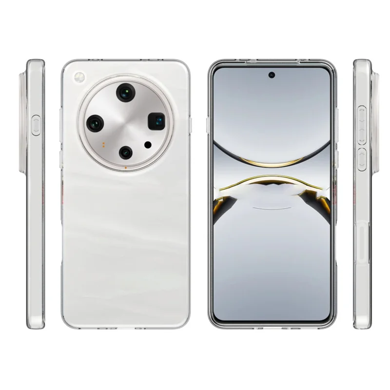 10 sztuk / opakowanie Dla Oppo Find X8 Ultra 5G Etui bez śladów wodnych Przezroczysta ochronna obudowa TPU