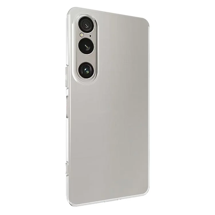 Pack de 10 Fundas Transparentes de TPU con Protección para Teléfono Sony Xperia 1 VII, Sin Marcas de Agua