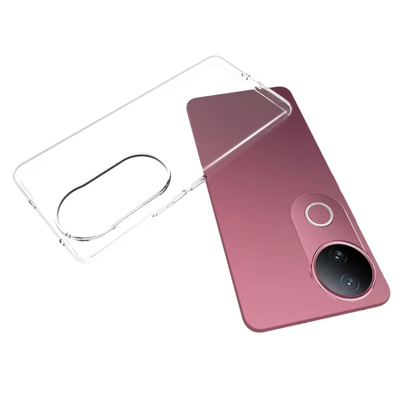Pack de 10 Étuis de Protection Transparents en TPU Sans Filigrane pour Vivo S20 5G / V50 5G